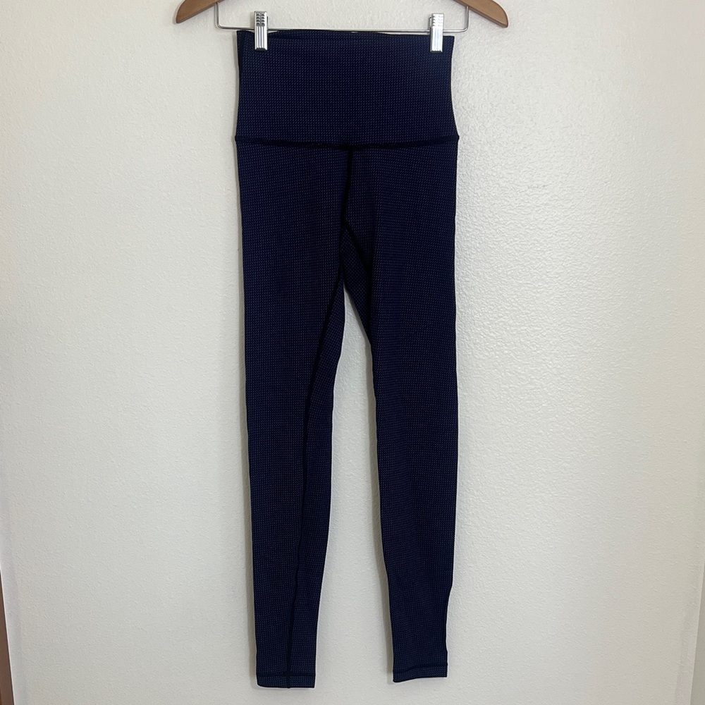 Lululemon Athletica Purple Blue Athletic Leggings